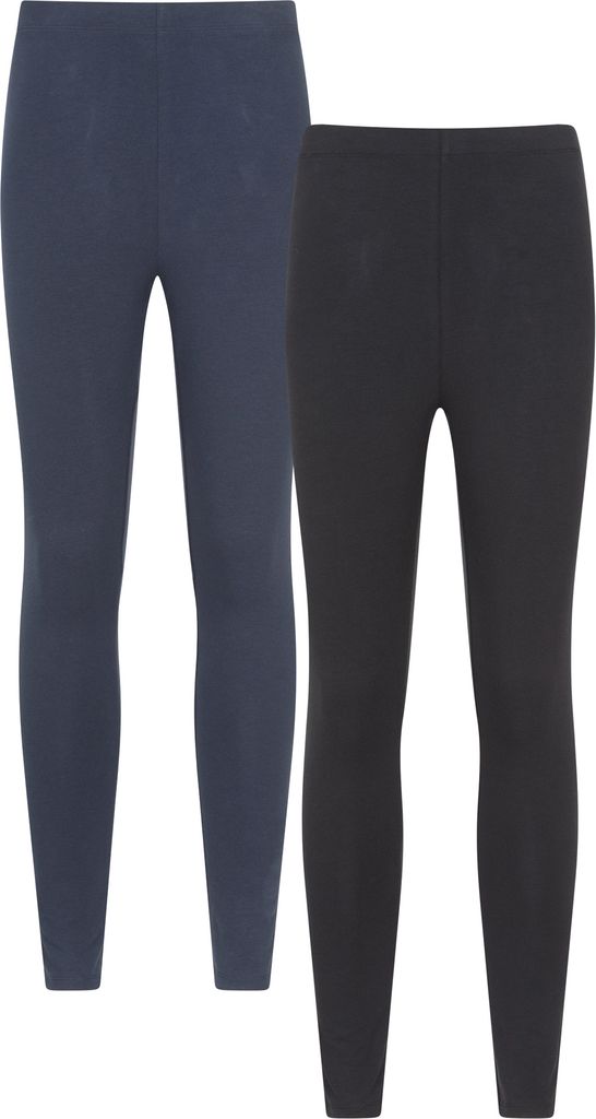 Mountain Warehouse - Leggings 2er-Pack für Damen MW4226 (48 DE) (Schwarz)