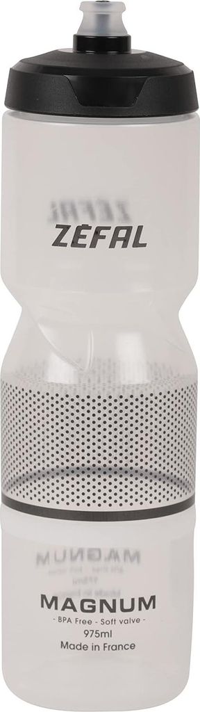 Zéfal Trinkflasche Magnum Soft Transparent Blau 975 ml Blau Produktbild 