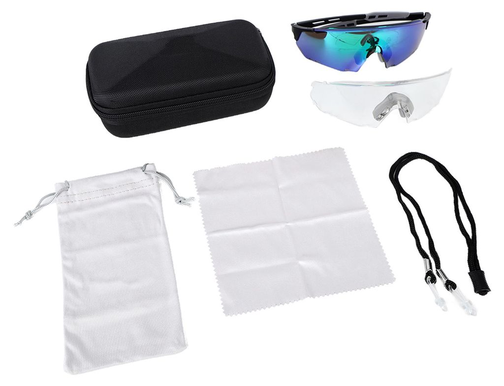 Polarisierte, photochrome Fahrradbrille, winddicht, modische Sportsonnenbrille für Damen und Herren