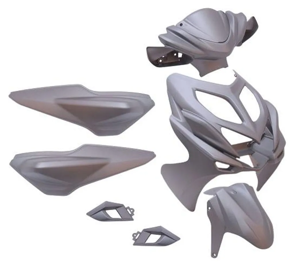Carénage Arrière Aerox-R 2014 Edge Stage en Coloris Gris Mat Party