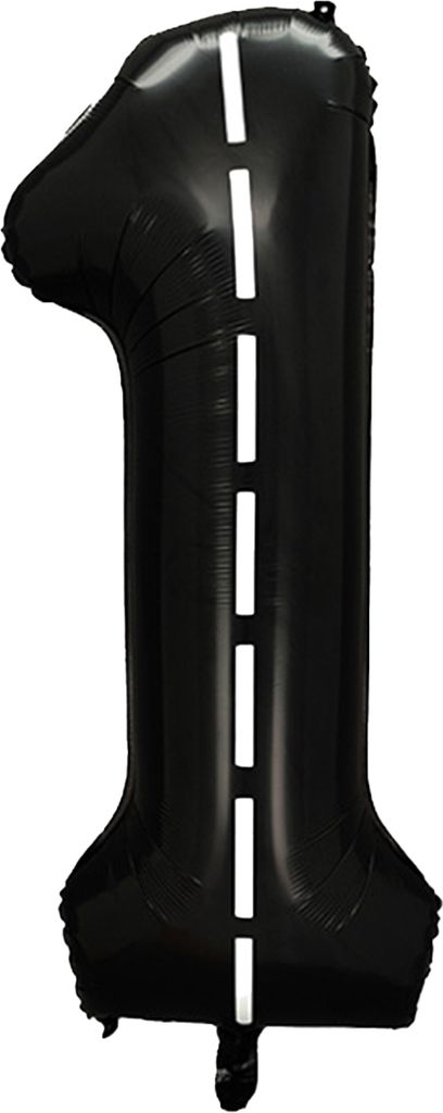 40 Zoll schwarzer weißer Streifen große aufblasbare Stehstypnummer Ballon 0-9 Zahlen Auto Theme Aluminium Folie Ballon Party Lieferungen-1