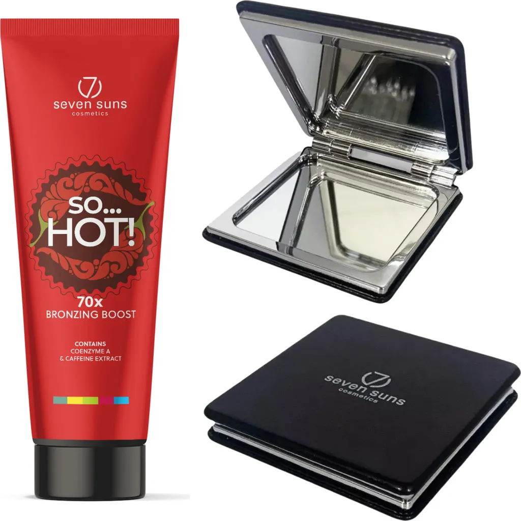 7 soli così... CALDI! Tingle Bronzer 250ml + Doppio Specchio in omaggio