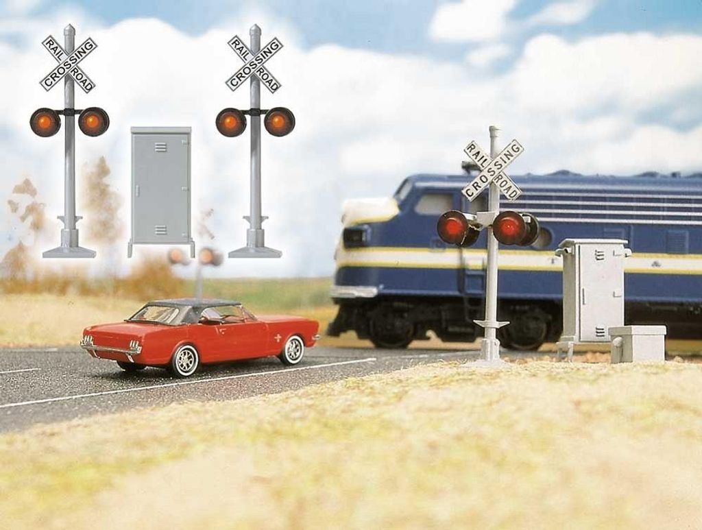 Busch 5934 - 1/87 / H0 Amerikanische Warnblinkanlage - Neu