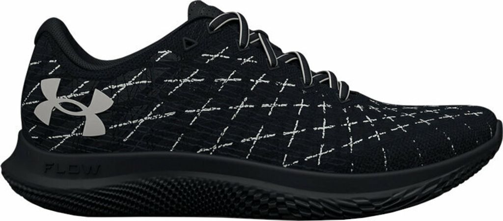 Under Armour Men's UA Flow Velociti Wind 2 Running Shoes Black/Jet Gray 45 Straßenlaufschuhe
