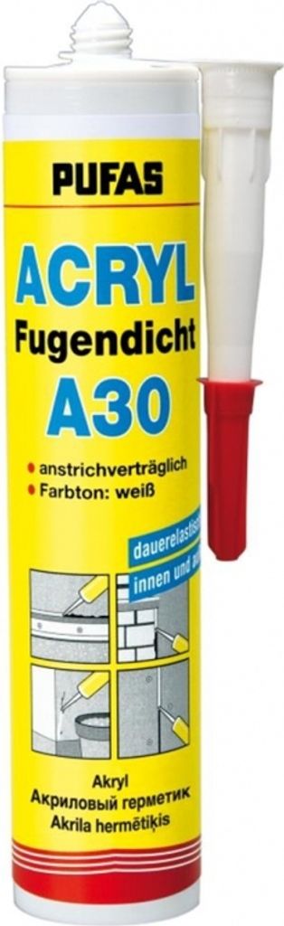 PUFAS Acryl-Fugendicht A30 310ml 034701000 Produktbild 