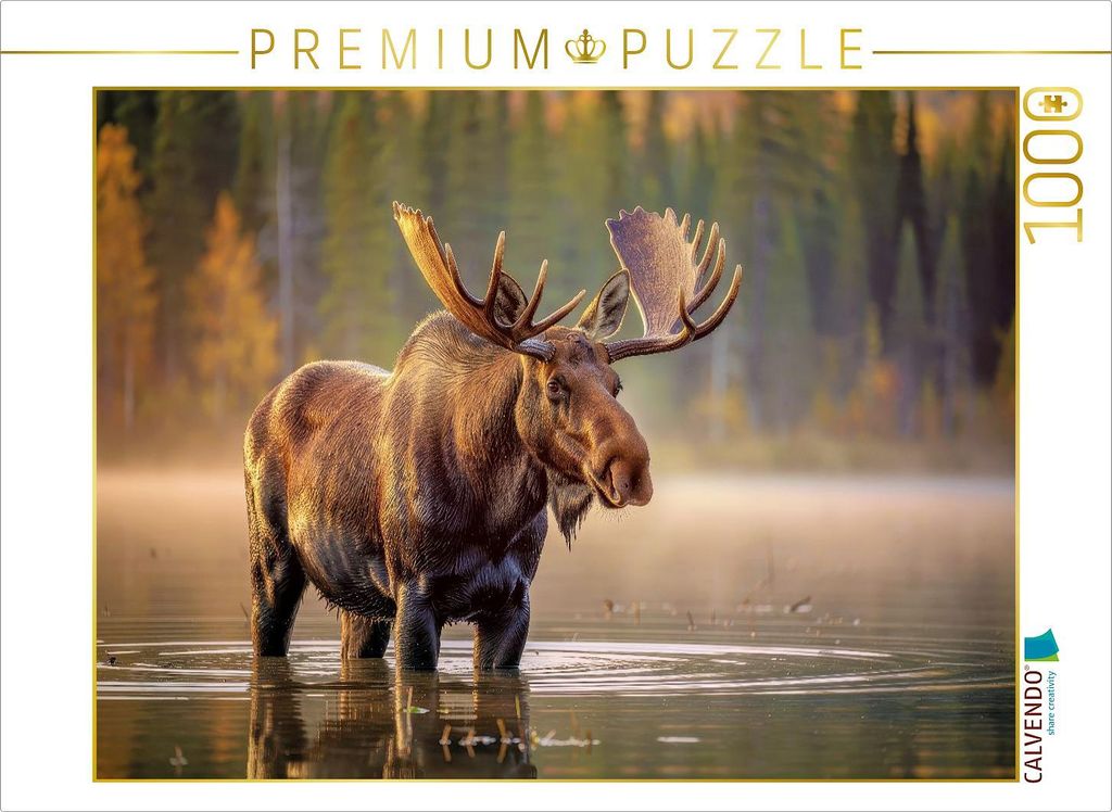 CALVENDO Puzzle Entdecke Deutschlands Naturgiganten. | 1000 Teile Lege-Größe 64x48cm Foto-Puzzle für glückliche Stunden