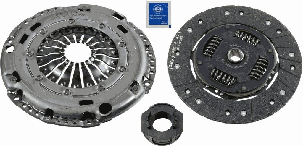 SACHS 3000 970 074 Kupplungssatz OE 04E141015L kompatibel mit Leon, Jetta, Passat 3BG