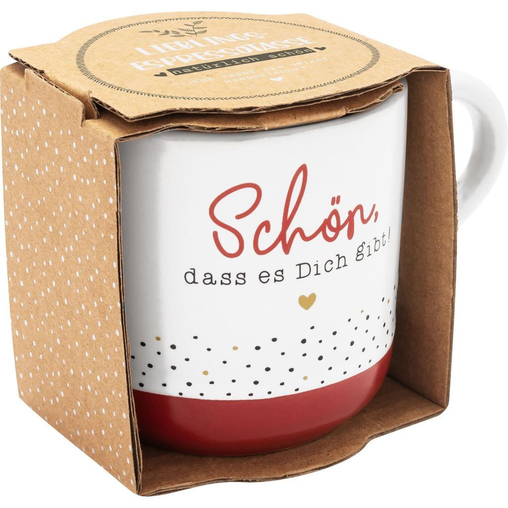Tazza da caffè espresso GRUSS & CO motivo Schön, 10 cl Immagine del prodotto 