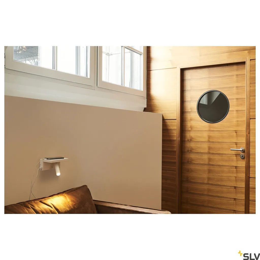 Applique murale LED design blanc 3000K KARPO Bedside orientable 40°