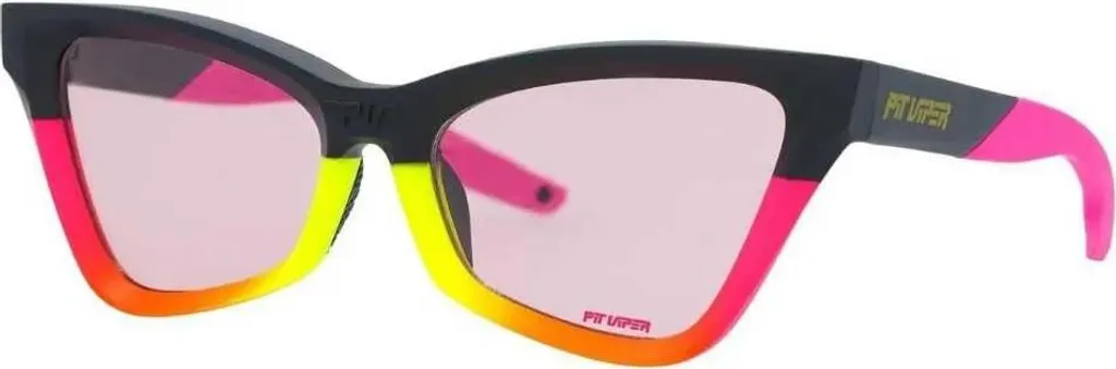 Pit Viper The Italo The Clawdia Lunettes de Soleil Photochrome Rose CAT1-3