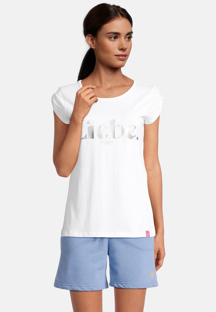 Salzhaut Rundhals T-Shirt für Damen