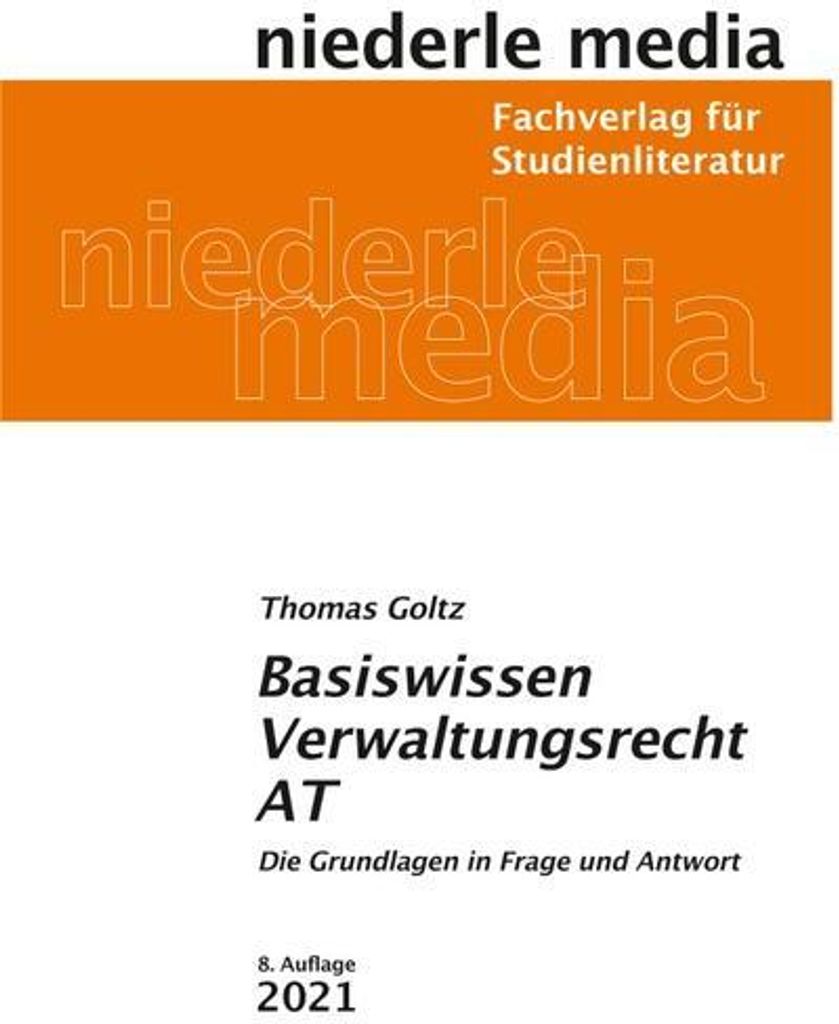 Basiswissen Verwaltungsrecht AT