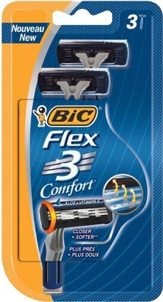 Bic Maszynka do golenia Comfort 3 Flex Blister 3
