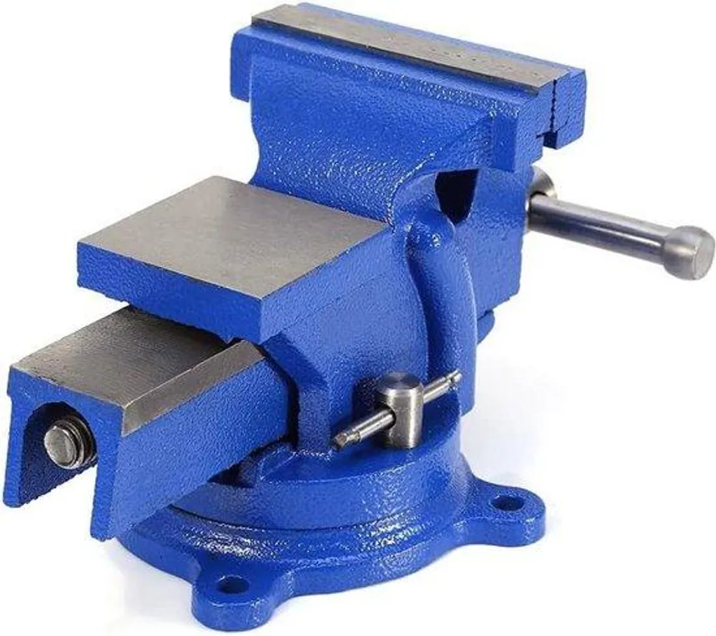 Étau rotatif 100 mm : fini les vibrations lors de vos découpes métal