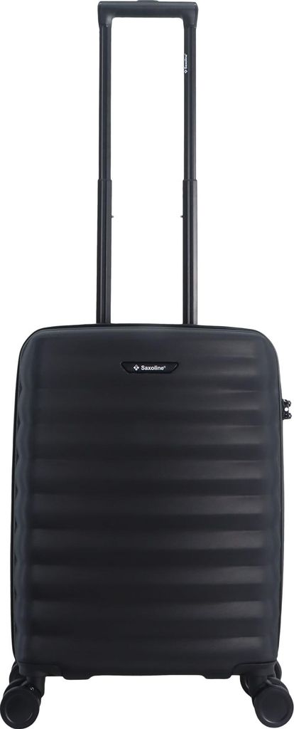 Saxoline Handgepäck Flow aus robustem ABS/PC-Material Black One Size
