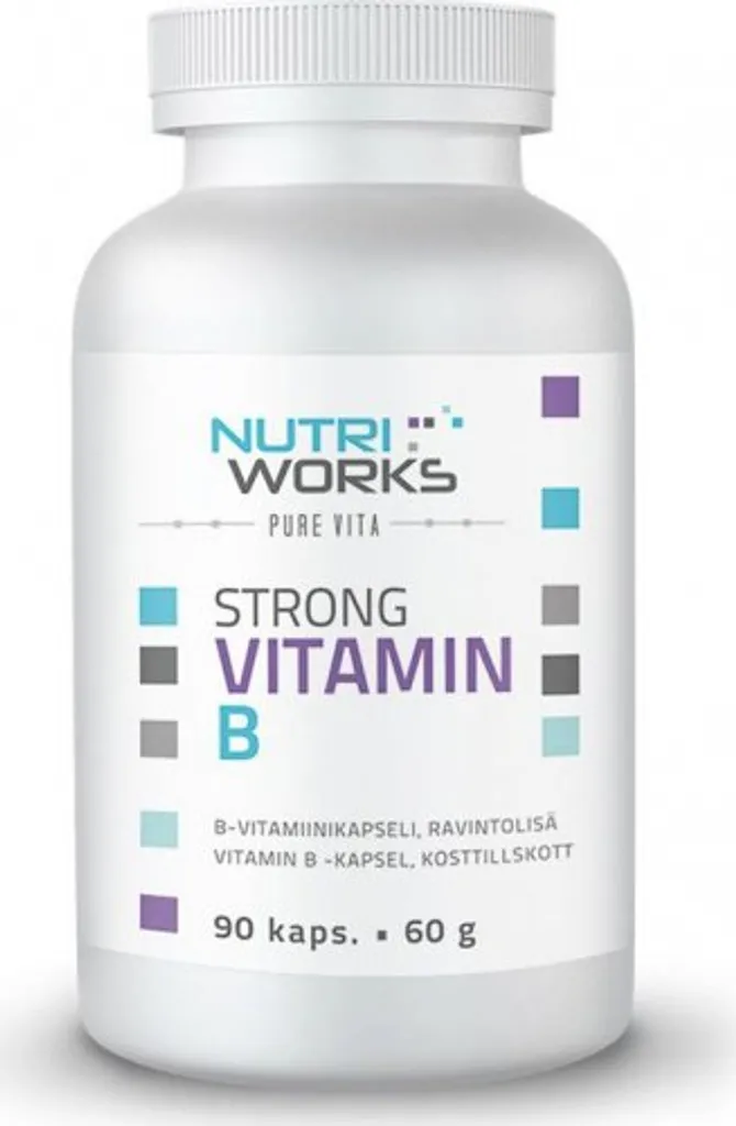 Vitamine B Forte Complexe 90 Gélules : Formule Haute Dose Haute Qualité