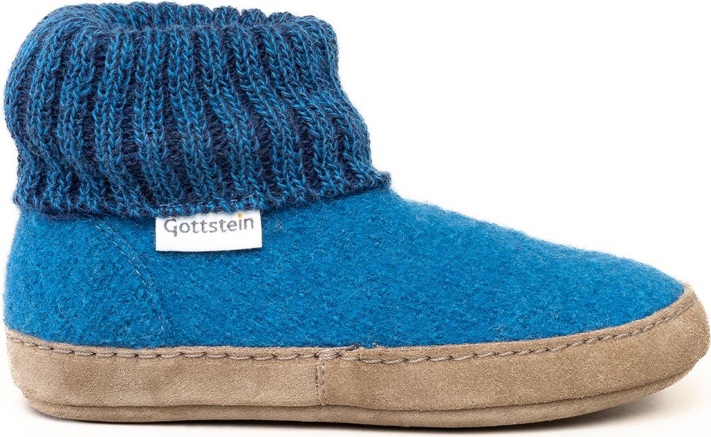 Gottstein Alpine Boot LE Hüttenschuh Hausschuh mit optimaler Passform, Flexible Sohle, Einfaches An- und Ausziehen