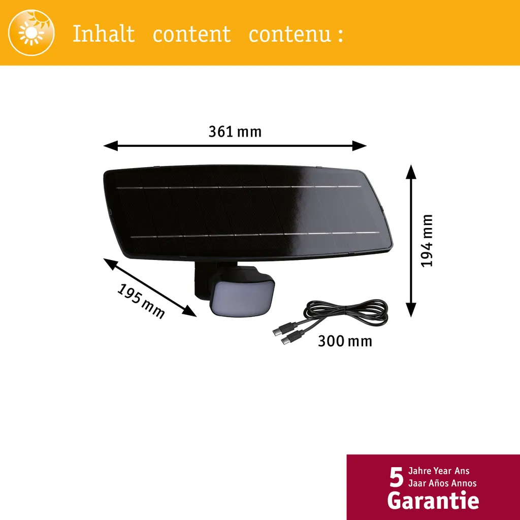 Éclairage solaire Zigbee Flotas Paulmann pour sécuriser vos extérieurs - 3