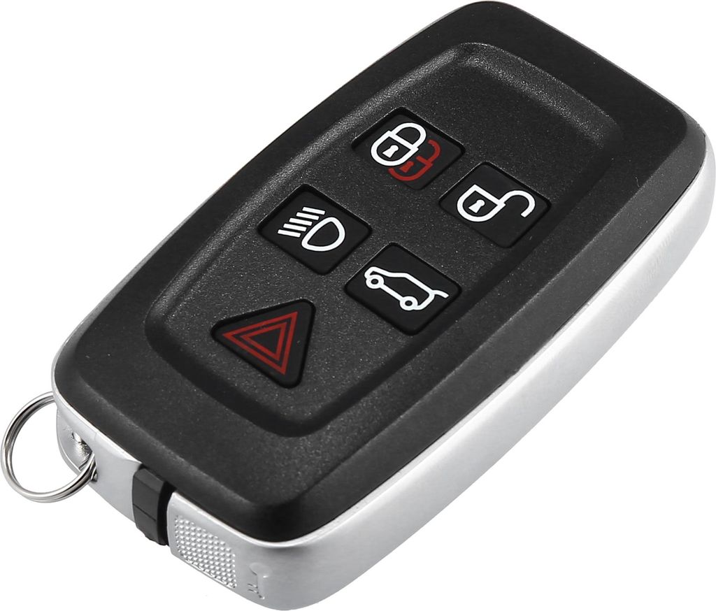 Auto Schlüsselhülle Etui Schutzhülle Ersatz Schlüsselanhängergehäuse für Land Rover Range Rover Sport 2010–2015 Schwarz