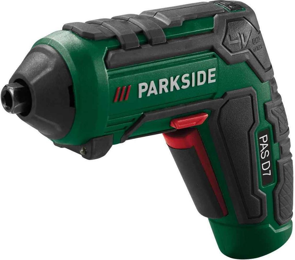 PARKSIDE 4 V Akku-Schrauber PAS 4 -  mit Zubehör Produktbild 