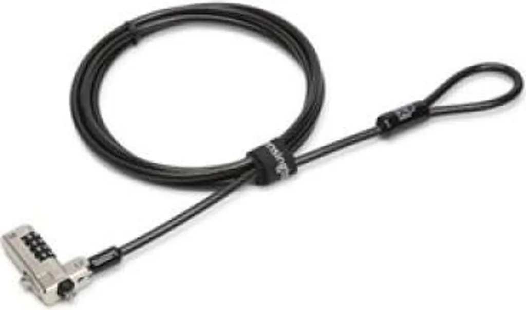 Câble Antivol à Code Kensington N17 pour PC Portable Dell avec Encoche