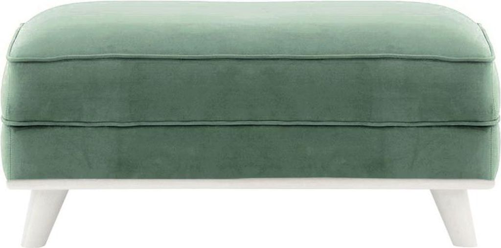 Polsterhocker Farrow-Velluto 12-white