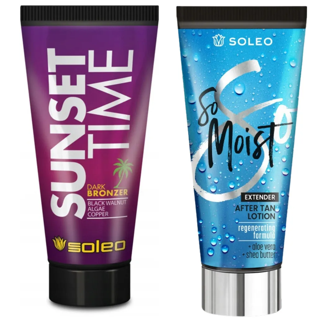 Soleo Sunset Time: Abbronzante ad Effetto Forte e Pelle di Seta