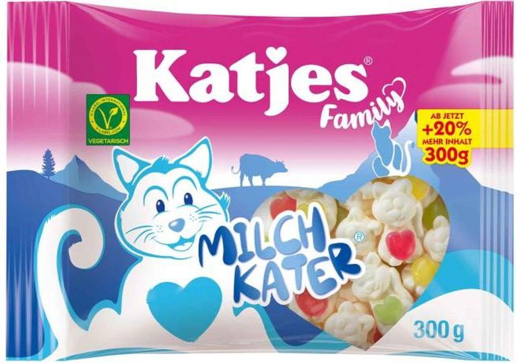 Katjes Family Milchkater 300g Produktbild 