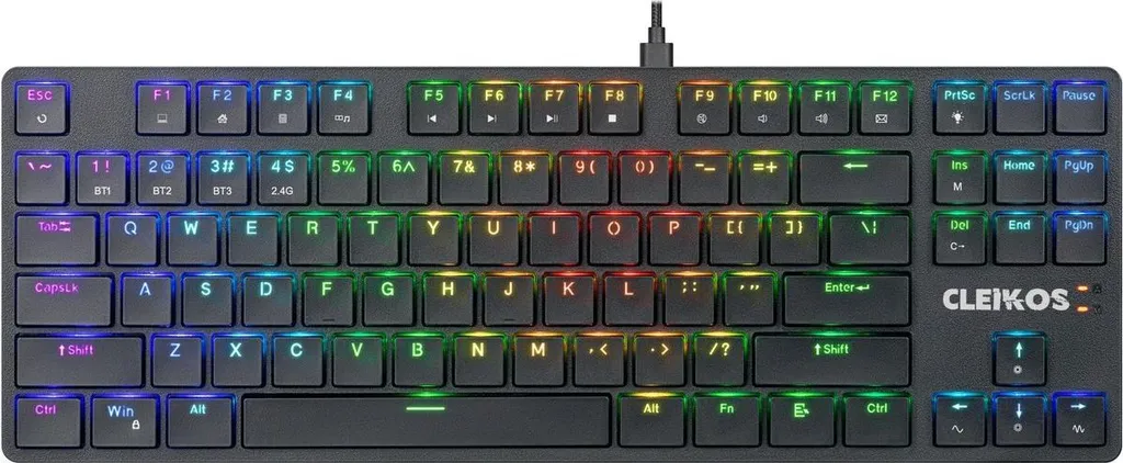 Clavier Mécanique Sans Fil Gaming RGB Defender GK-135 Outemu Switchs