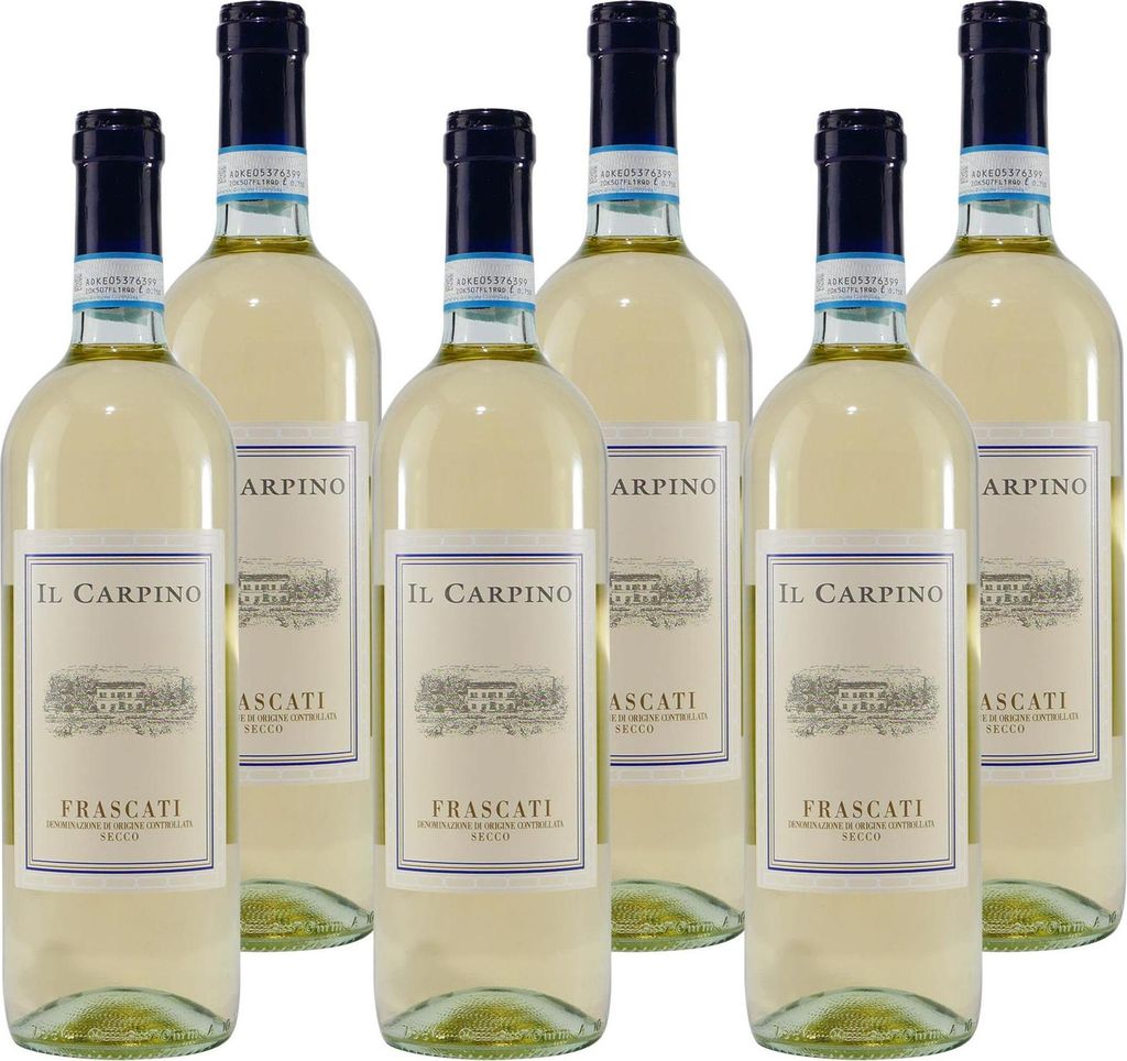 IL Carpino Frascati Weißwein DOC -trocken- (6 x 0,75L) Produktbild 