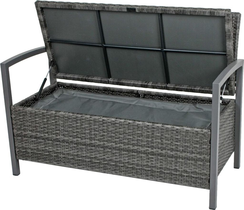 Garden Pleasure Gartenbank Ferrara 970303 dunkelgrau Produktbild 3