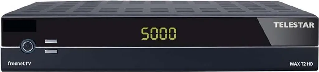 TELESTAR MAX T2 HD Ricevitore Digitale Terrestre DVB-T2 HEVC H.265