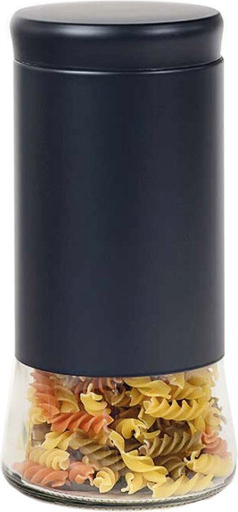 Vorratsglas 1,8L zum luftdichten Aufbewahren, Aufbewahrungsglas Navy Blau