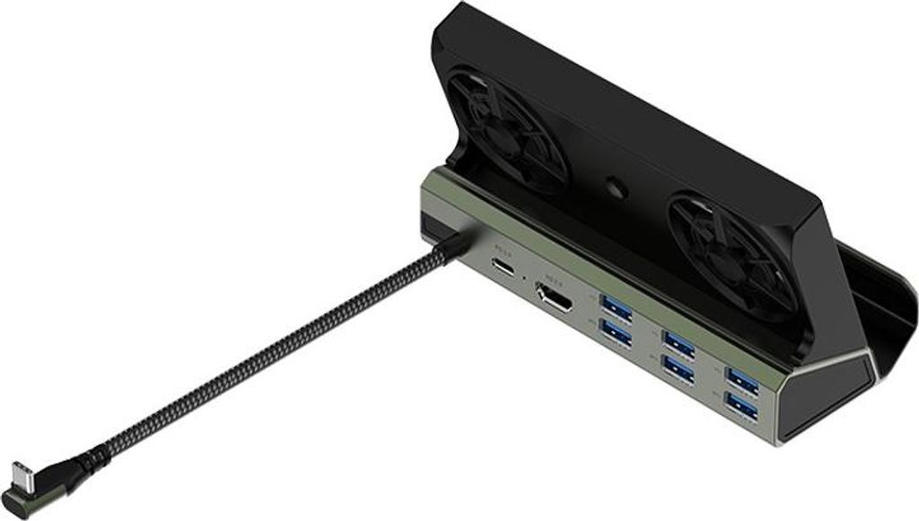 INF 9-in-1 Aluminiumlegierung Dockingstation für Steam Deck & ROG Ally