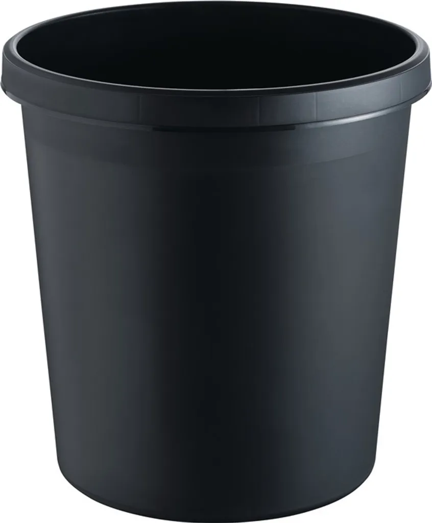 Cestino Gettacarte Nero Design Moderno 18L - Ku.black H331