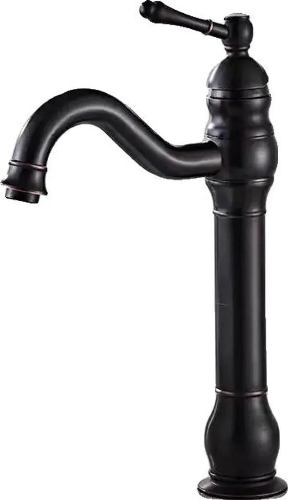 Miscelatore Lavabo Alto Design Moderno Ottone Cromato ORB Premium