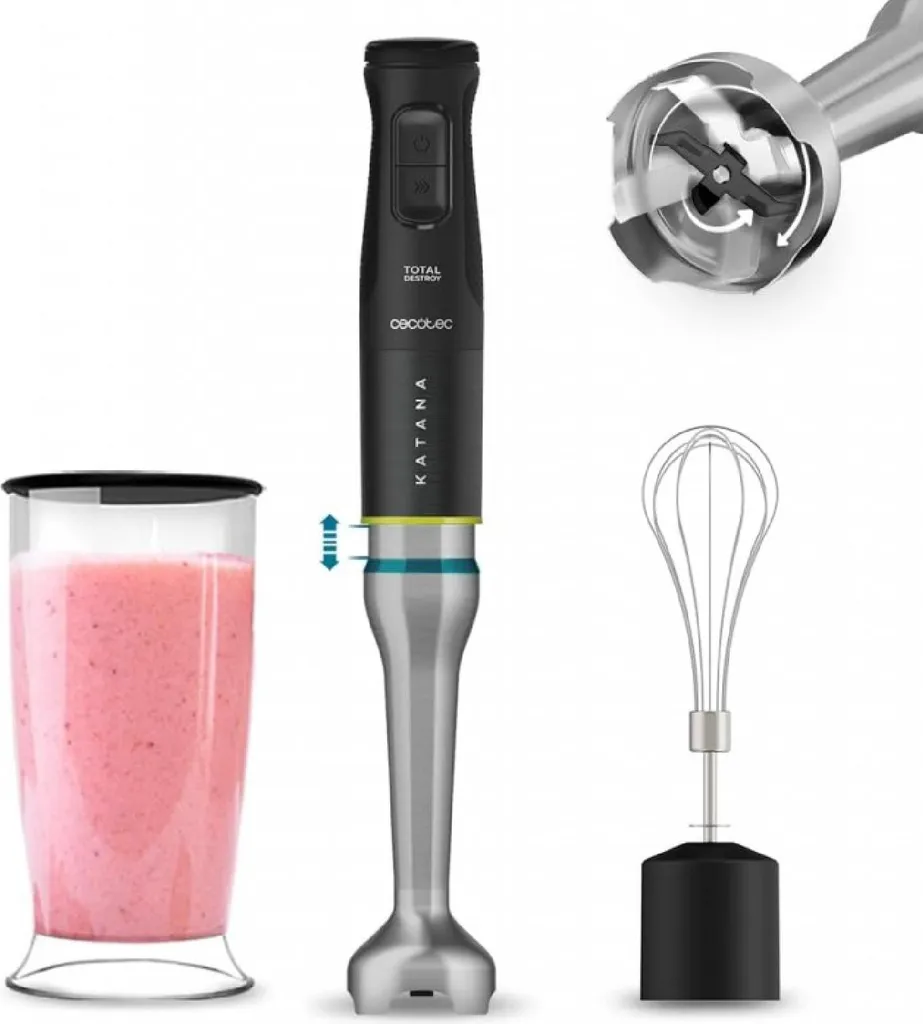 Mixer Cecotec Katana 15 Cream B 1500W TotalDestroy - Prezzo Migliore