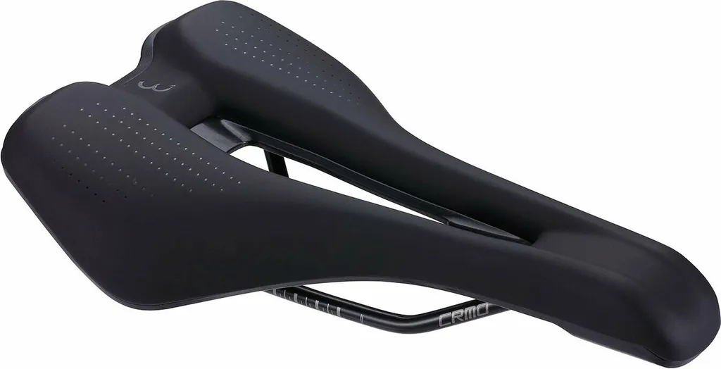 Selle BBB Echelon Comfort Black 155 mm CrMo - Performance et Confort