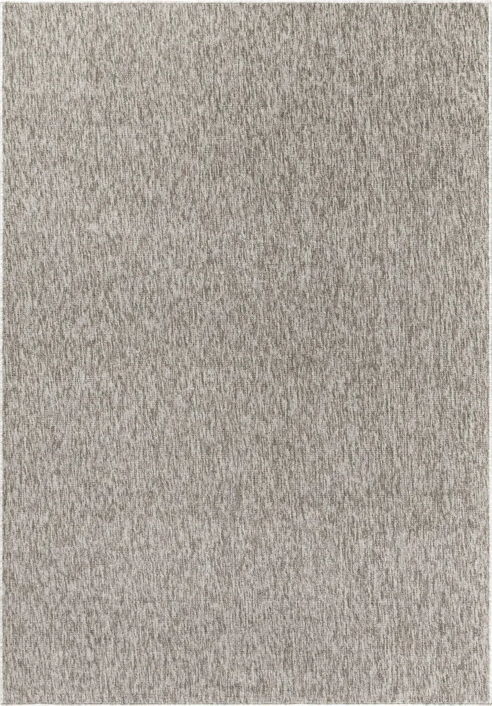 Tapis Teppium 160x230 cm Beige Bouclé Uni à Poils Courts pour Salon