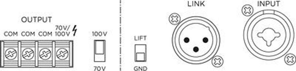Monacor PA-912S Installationsverstärker