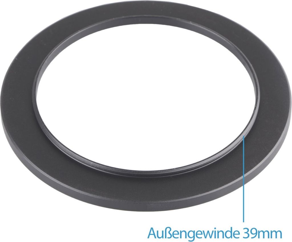 Step Up Ring 39mm-42mm Reduzierring Adapterring Universal passend