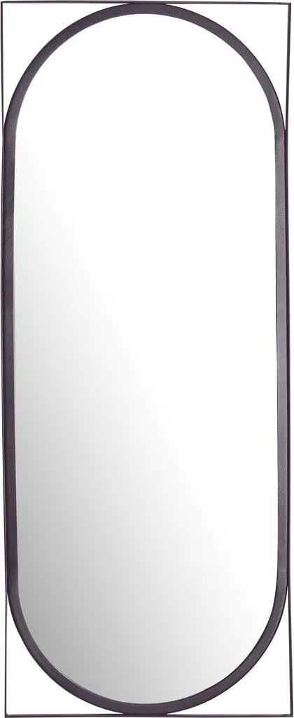 Miroir mural métal 91 cm avec cadre fin pour un intérieur minimaliste