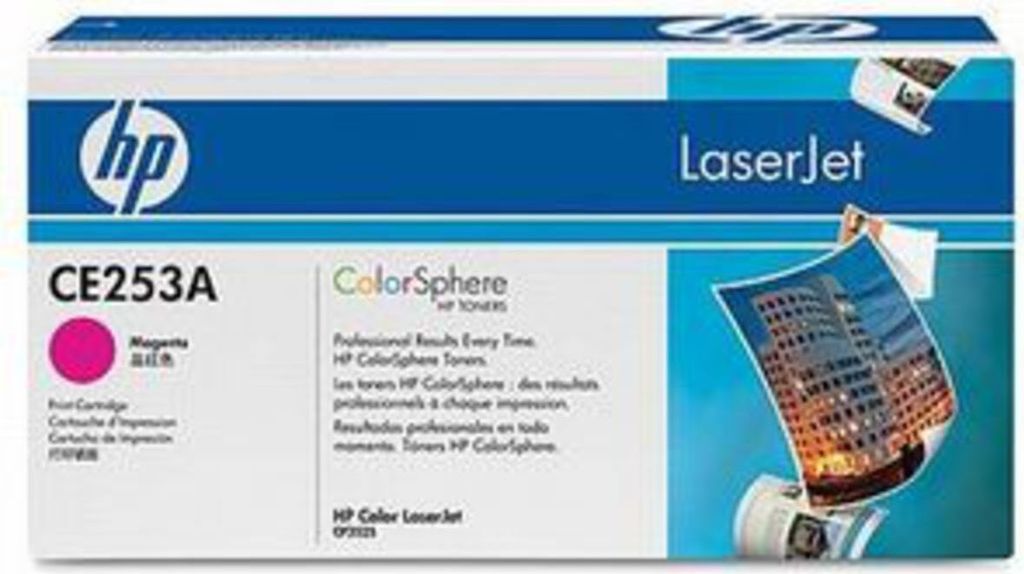 HP Toner CE 253 A magenta No. 504 A Produktbild 