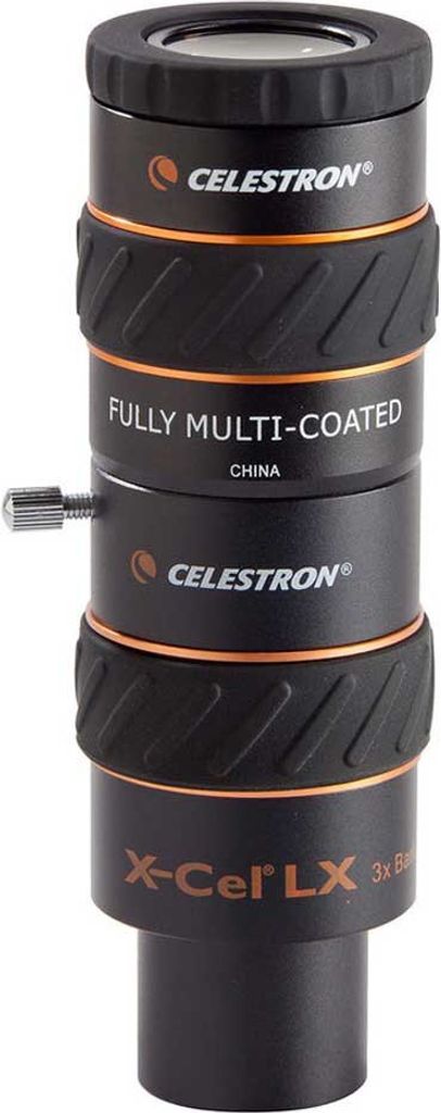Obiektyw mikroskopowy Celestron 3x 1.25'' X-cel Lx Srebrny Zdjęcie produktu 