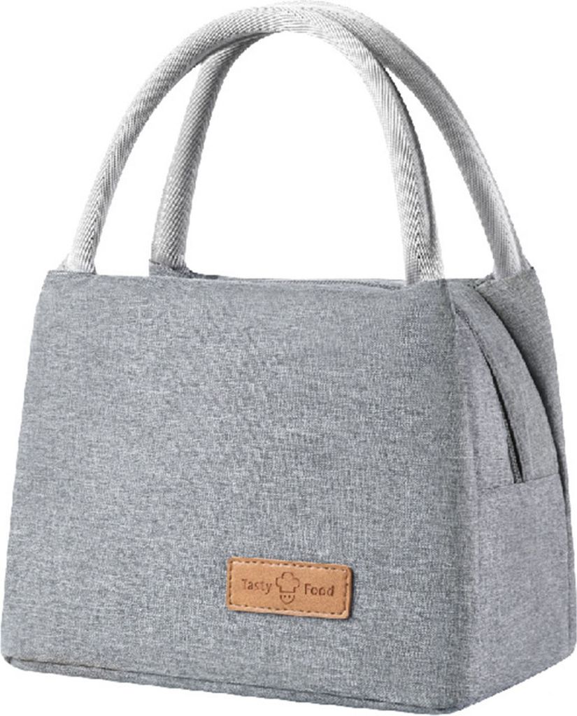 Isolierte Lunchtasche mit Griff und Reißverschluss, BPA-frei, wasserdicht, wiederverwendbar, große Kapazität, Lunch-Tragetasche, Lunchbox-Tasche