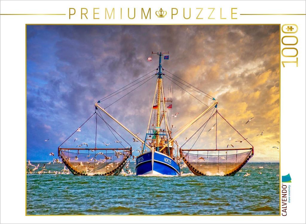 CALVENDO Puzzle Ostfriesland | 1000 Teile Lege-Größe 64x48cm Foto-Puzzle für glückliche Stunden