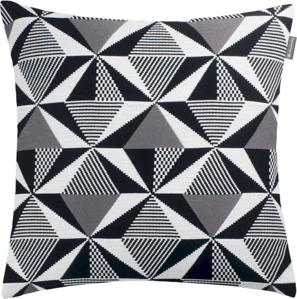 MUSTERRING Zierkissenhülle PRISM Grau 45 x 45 cm