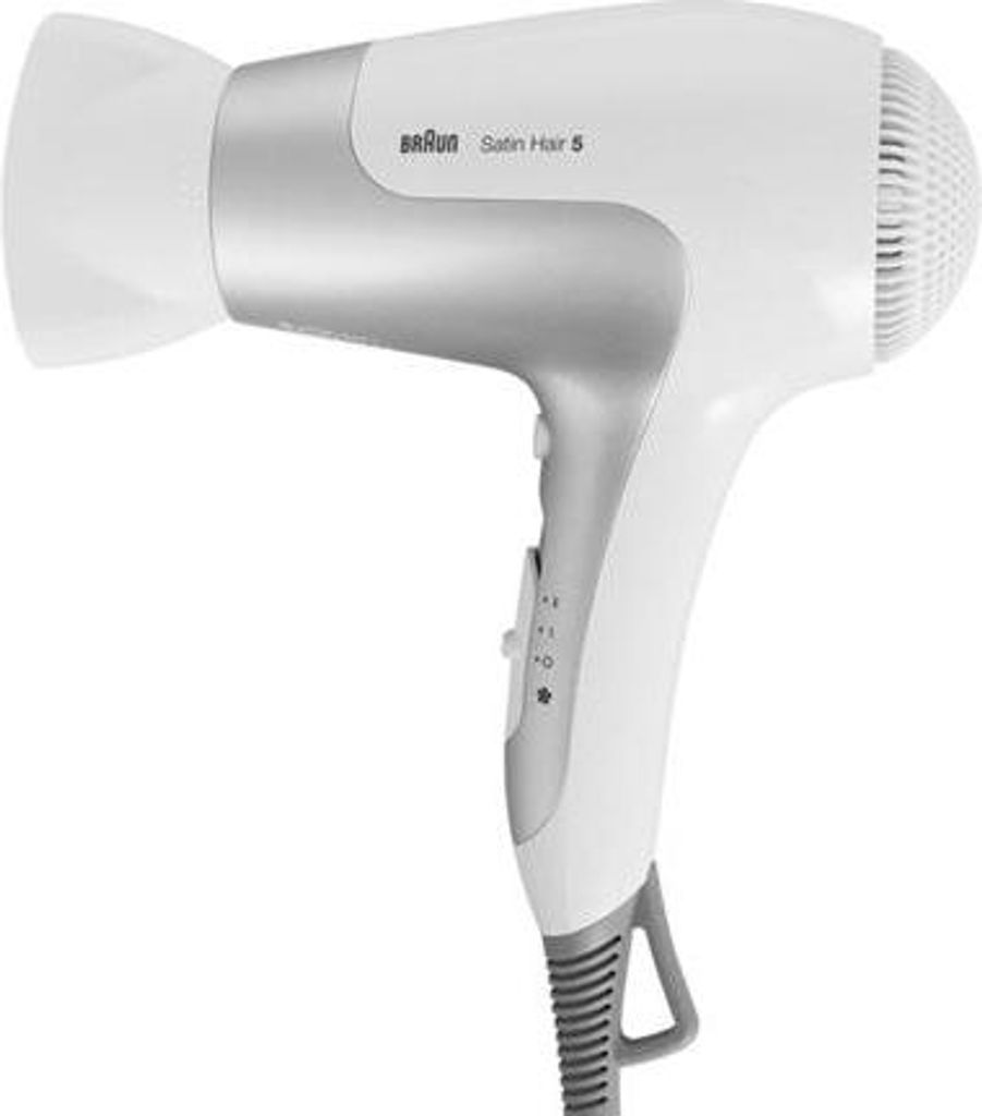 Braun HD580, Silber, Weiß, Einfarbig, Hängeschlaufe, Produktbild 