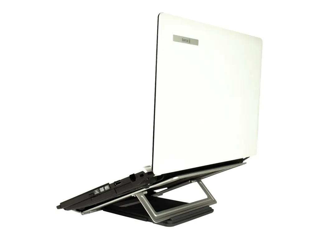 Support Ergonomique PC Portable pour Télétravail Réglable 23-30° - 2