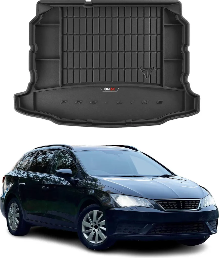 Tappetini Gomma Inodore Per Ford Transit/Tourneo Custom (2012-2018) E Transit (2014-) - 2/3 Posti
